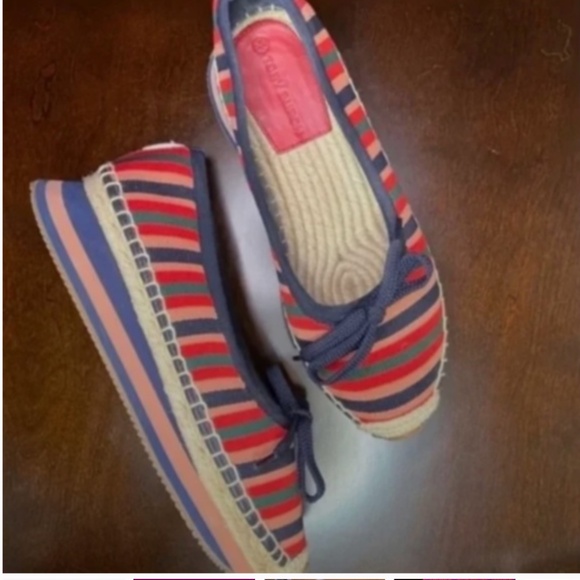 Espadrilles Recycled Printed Circular Knit/Leather - Picture 11 of 14